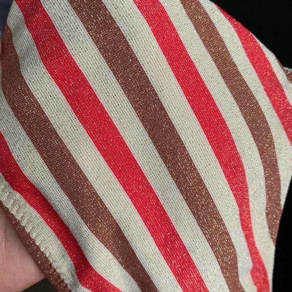 Solid & Striped Morocco Shimmer Bikini Top Size L - Picture 4 of 8